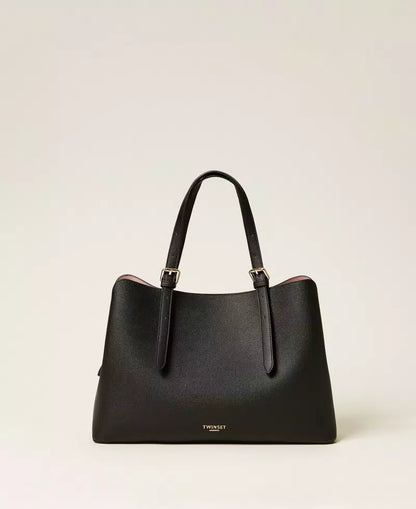 BORSA TOTE CON FIBBIE