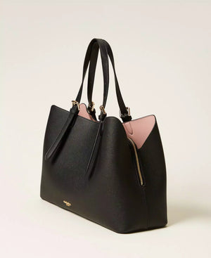 BORSA TOTE CON FIBBIE