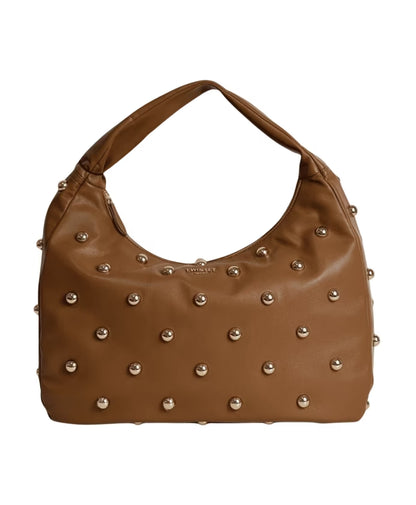 BORSA HOBO CON BORCHIE