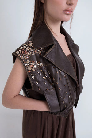Gilet ODI ET AMO Con Strass