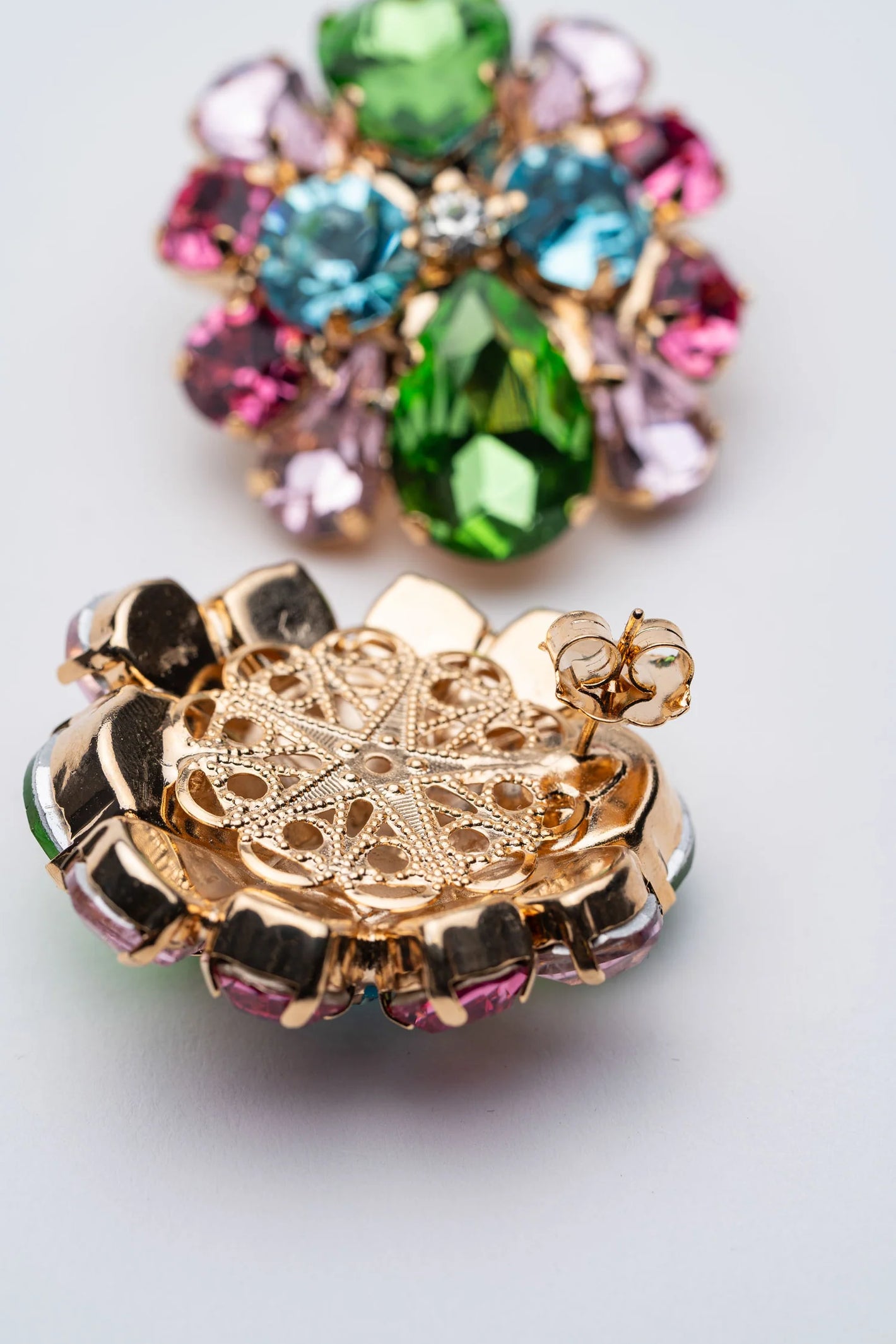 Orecchini boule Swarovski