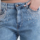Denim ODI ET AMO Strass