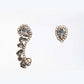 Mono-Orecchini earcuff Swarovski