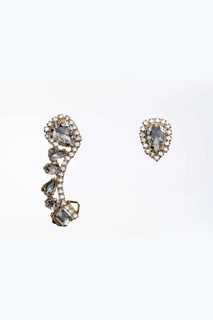 Mono-Orecchini earcuff Swarovski
