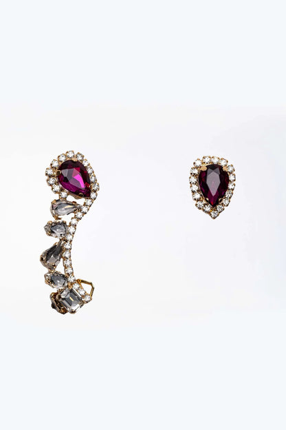 Mono-Orecchini earcuff Swarovski