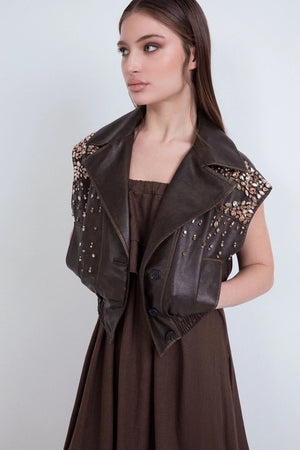 Gilet ODI ET AMO Con Strass