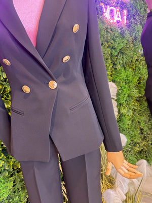 Tailleur Silence Bottoni Metallo