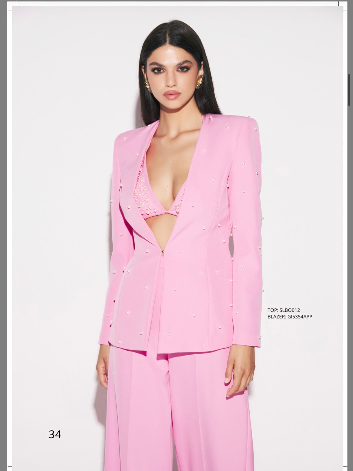 Tailleur Silence Perle