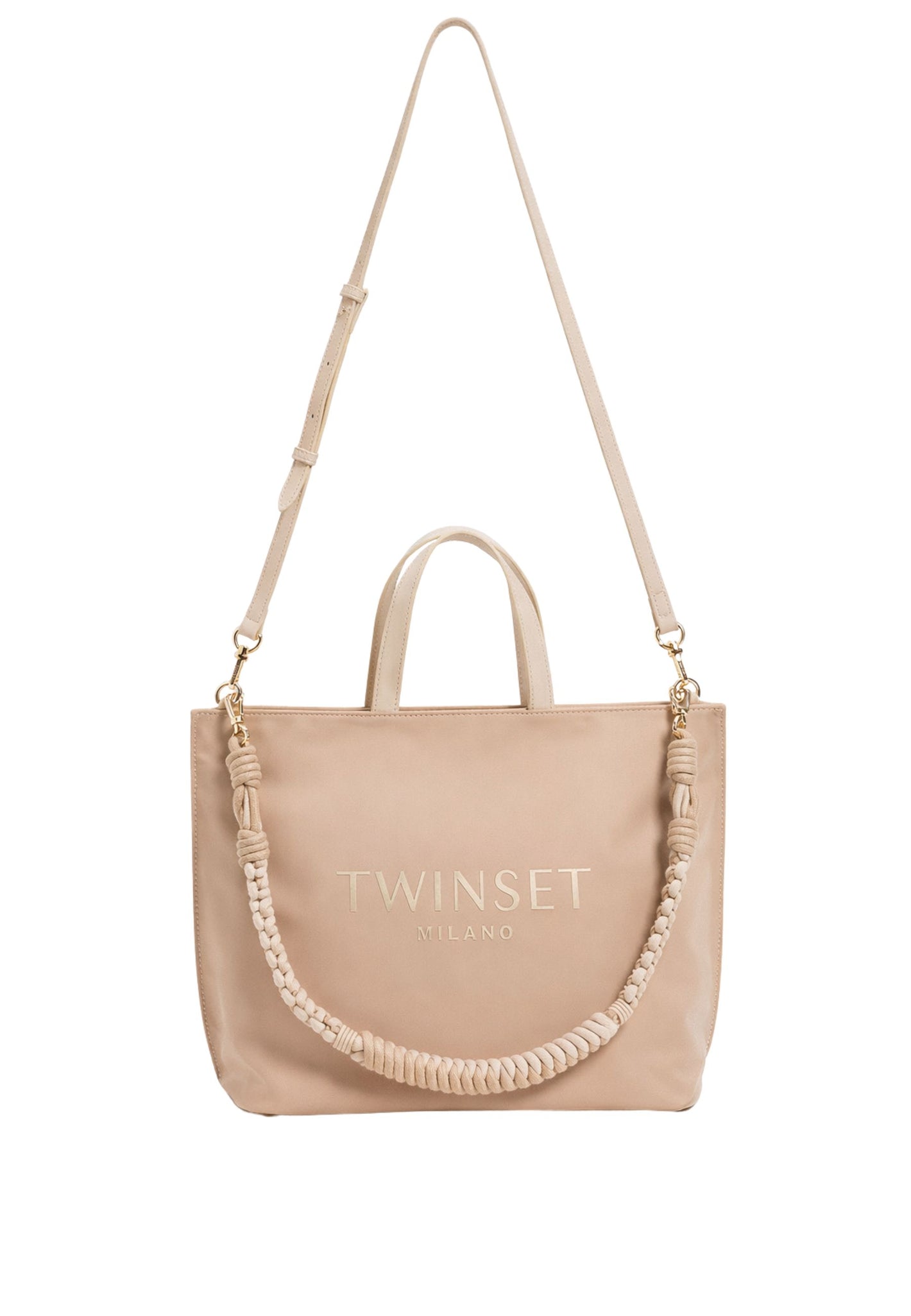 BORSA TWINSET SHOPPER CON LOGO