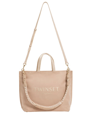 BORSA TWINSET SHOPPER CON LOGO