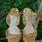 Sandali schiava Werner Gold