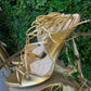 Sandali schiava Werner Gold